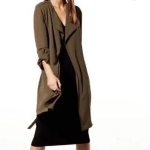 Babaton Aritzia Green Flowy Duster size Large